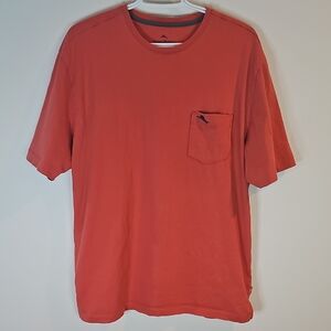 Tommy Bahama Coral Pima Cotton Large Short Sleeve Tee